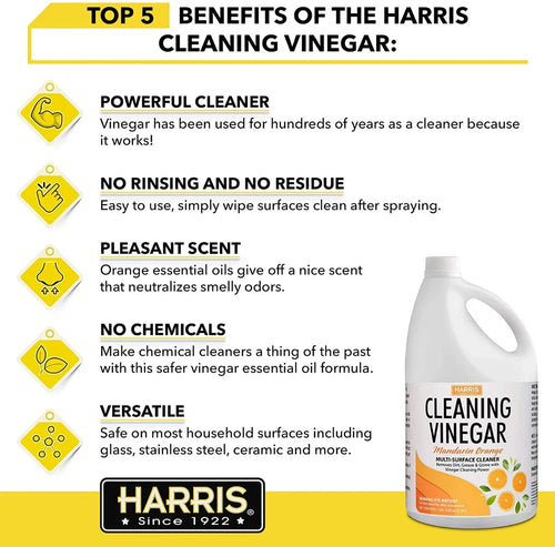 Harris Cleaning Vinegar Mandarin Orange